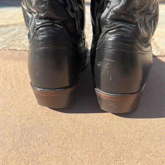 JUSTIN COWBOY BOOTS MENS 8.5 - Picture 5 of 9